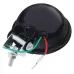 LAMPA ROBOCZA OKRĄGŁA METALOWA  91MM Z ŻARÓWKĄ 12V, 55W, H3