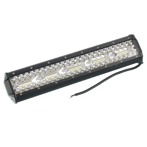 PANEL LEDOWY PROSTY.100 LED W 3 RZĘDACH TYLNE MOCOWANIE, LED, HALOGEN, 9-36V, 370x78x65MM
