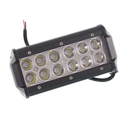 PANEL LEDOWY PROSTY- 12  LED W 2 RZĘDACH TYLNE MOCOWANIE, 10-30V, 1920 LM