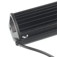 PANEL LEDOWY PROSTY-36 LED W 4 RZĘDACH TYLNE MOCOWANIE, REFLEKTOR, HALOGEN, 9-36V, 235x78x65MM
