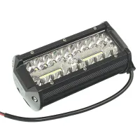 PANEL LEDOWY PROSTY. 40 LED W 3 RZĘDACH TYLNE MOCOWANIE, LED, HALOGEN, 9-36V, OŚWIETLENIE SKUPIONE (SPOT)