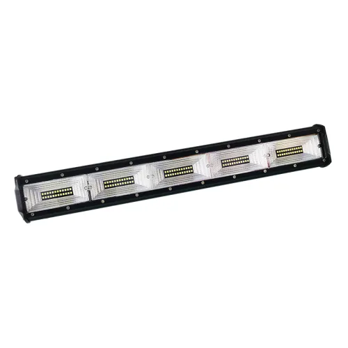 PANEL LEDOWY PROSTY SEGMENTOWY 120 LED, TYLNE MOCOWANIE, REFLEKTOR, HALOGEN, 12-36V, 550x75x60MM