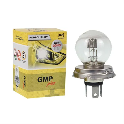 ŻARÓWKA R2, 12V, 45/40W P45T, HOMOLOGACJA E19
