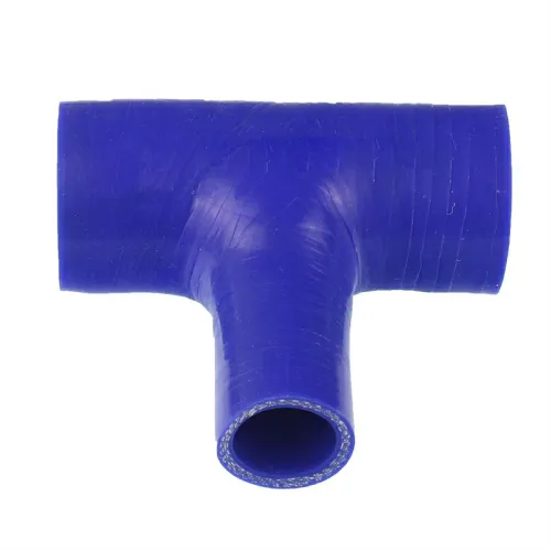 ŁĄCZNIK SILIKONOWY TYP-T FI  19X32X32MM, L=105X60MM NIEBIESKI
