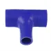 ŁĄCZNIK SILIKONOWY TYP-T FI  32X63X63MM, L=105X60MM NIEBIESKI