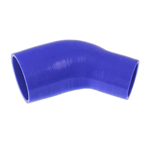 KOLANKO SILIKONOWE FI  76/83MM, KĄT 135° L=100X100MM, NIEBIESKIE