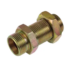 GMP GMPSY1084M22H — ZŁĄCZKA M22X1,5/M22X1,5 (GRODZIOWA) Z PRZECIWNAKRĘTKĄ, BB 22/22