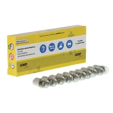 GMP GMPT8512V4WBA9SH — ŻARÓWKA T4W, 12V, 4W BA9S, HOMOLOGACJA E11, KPL. 10SZT.
