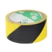 TAŚMA OZNACZENIOWA BHP - ŻÓŁTO-CZARNA B=50MM, L=20MB, SAMOPRZYLEPNA
