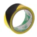 TAŚMA OZNACZENIOWA BHP - ŻÓŁTO-CZARNA B=50MM, L=20MB, SAMOPRZYLEPNA
