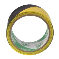 TAŚMA OZNACZENIOWA BHP - ŻÓŁTO-CZARNA B=50MM, L=20MB, SAMOPRZYLEPNA