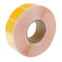 TAŚMA ODBLASKOWA W ROLCE 50MB ŻÓŁTA, I GENERACJA, PRZERYWANA, KONTUROWA