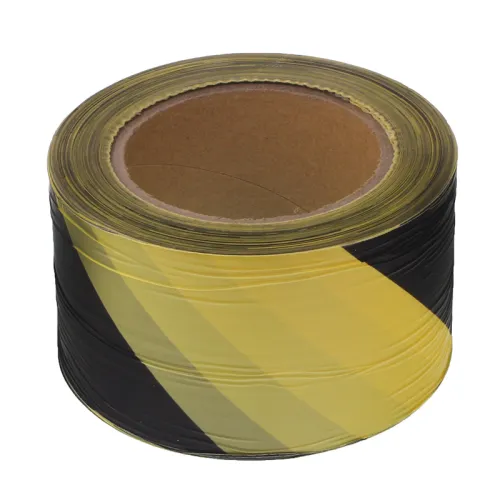 TAŚMA OSTRZEGAWCZA ŻÓŁTO-CZARNA L=200MB, B=70MM