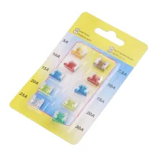 GMP GMPTRF778SH — ZESTAW BEZPIECZNIKÓW PŁYTKOWYCH MINIVAL 10SZT/BLISTER, MINI NISKI PROFIL