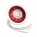 LAMPA TYLNA ZESPOLONA LED L/P PRZYCZEPKA OKRĄGŁA, 12/24V