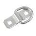 UCHWYT MOCOWANIA ŁADUNKU PODŁOGOWY, OWALNY TYP D, 2 OTWORY MONTAŻOWE, WYMIARY PODSTAWY  70MM X 25MM