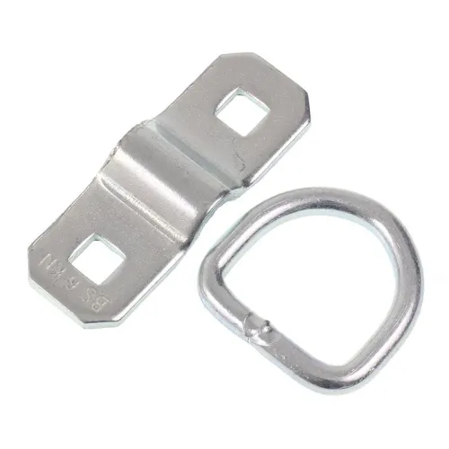 UCHWYT MOCOWANIA ŁADUNKU PODŁOGOWY, OWALNY TYP D, 2 OTWORY MONTAŻOWE, WYMIARY PODSTAWY  70MM X 25MM