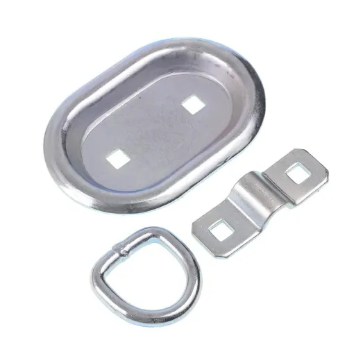 UCHWYT MOCOWANIA ŁADUNKU PODŁOGOWY PROSTOKĄTNY, WPUSZCZANY, 2 OTWORY MONTAŻOWE, 0,35T, 140MM X 100MM