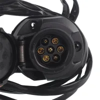 WIĄZKA ELEKTRYCZNA HAKA 13 PIN UNIWERSALNA, GNIAZDO 13 PIN + PRZEWÓD 1,5M