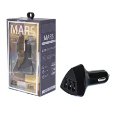 GMP GMPWPC01H — ADAPTER SAMOCHODOWY USB (ŁADOWARKA) 3 GNIAZDA - DC 5V, 2X2,4A, 1X1A