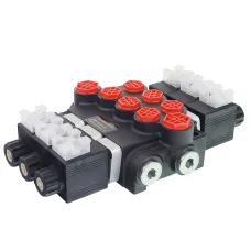GMP GMPZ503OT12VH — ROZDZIELACZ HYDRAULICZNY 3-SEKCYJNY Z50, 40L/MIN, STEROWANY ELEKTRYCZNIE 12V, WT...