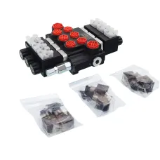 GMP GMPZ503OT24VH — ROZDZIELACZ HYDRAULICZNY 3-SEKCYJNY Z50, 40L/MIN, STEROWANY ELEKTRYCZNIE 24V, WT...