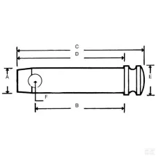 GMP H319075 — SWORZEŃ ZABEZPIECZAJĄCY 19X 76MM L=112MM