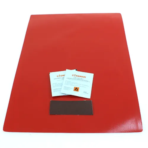 KPL. NAPR. PLANDEKI CZERWONY 435X330MM + SZMATKI+PAPIER ŚCIERNY, TUV