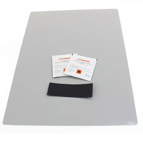 KPL. NAPR. PLANDEKI JASNOSZARY 435X330MM + SZMATKI+PAPIER ŚCIERNY, TUV