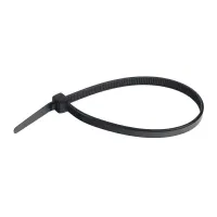 OPASKI ZACISKOWE ODPINANE 250X4,8MM CZARNE, PLASTIKOWE, 100SZT/OPAKOWANIE