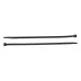 OPASKI ZACISKOWE ODPINANE 250X4,8MM CZARNE, PLASTIKOWE, 100SZT/OPAKOWANIE