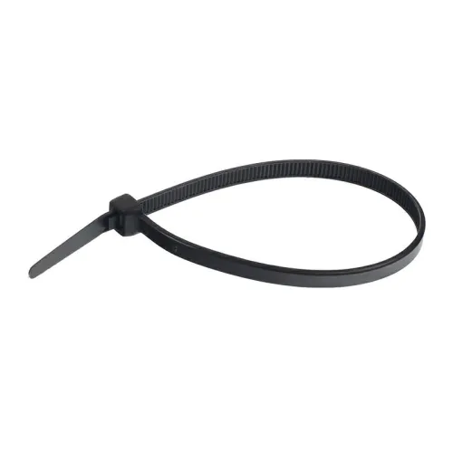 OPASKI ZACISKOWE ODPINANE 300X4,8MM CZARNE, PLASTIKOWE, 100SZT/OPAKOWANIE