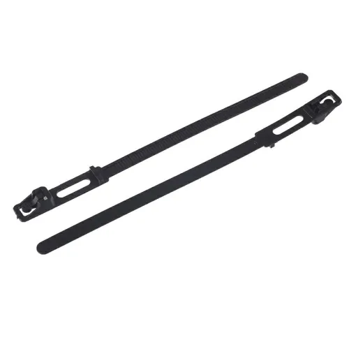 OPASKI ZACISKOWE UWALNIANE 220X7,6MM CZARNE, PLASTIKOWE 100SZT/OPAKOWANIE