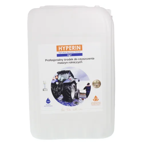 PREPARAT MYJĄCY Z NABŁYSZCZENIEM - HYPERIN AGRI 25 KG