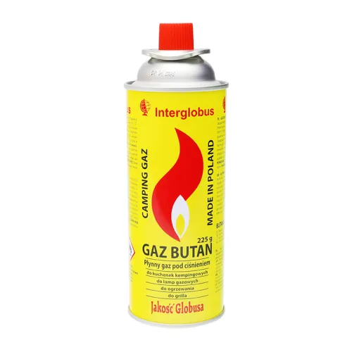 NABÓJ KARTUSZ Z GAZEM 400ML/225GR GAZ DO KUCHENEK TURYSTYCZNYCH