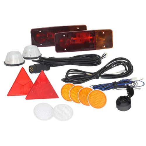 INSTALACJA ELEKTRYCZNA KPL D-47, D-50 + LAMPY PRZÓD/TYŁ, ODBL- PRZEWÓD 0.75MM2