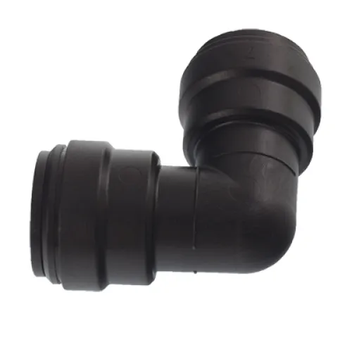 SZYBKOZŁ. TEKALANU FI  4MM JOHN GUEST, KOLANKO, PLASTIKOWE