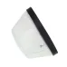 LAMPA OBRYSOWA BIAŁA NISKA PRZYCZEPA, FI 92MM, H=52MM