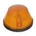 LAMPA OBRYSOWA POMARAŃCZOWA NISKA PRZYCZEPA, FI 92MM, H=52MM