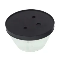 LAMPA OBRYSOWA BIAŁA NISKA PRZYCZEPA, FI 92MM, H=52MM
