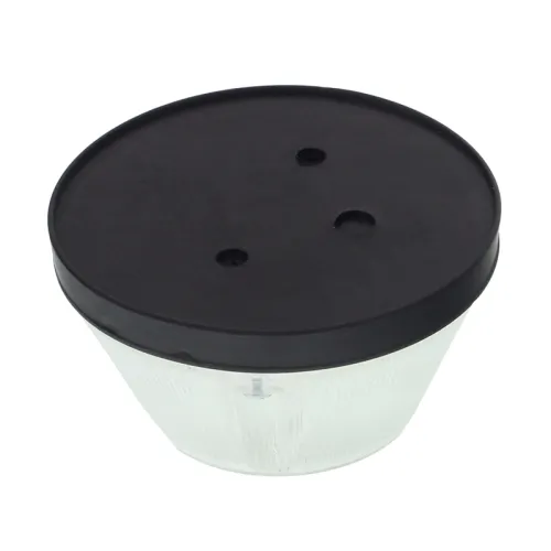 LAMPA OBRYSOWA BIAŁA NISKA PRZYCZEPA, FI 92MM, H=52MM