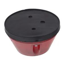 KLOSZ-MOT JLO-1 CZ — LAMPA OBRYSOWA CZERWONA NISKA PRZYCZEPA, FI 92MM, H=52MM