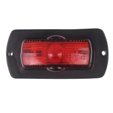 KLOSZ-MOT JLO-3 ST. CZ — LAMPA OBRYSOWA CZERWONA, WERSJA STAŁA, 12/24V