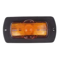 LAMPA OBRYSOWA POMARAŃCZOWA, WERSJA STAŁA, 12/24V