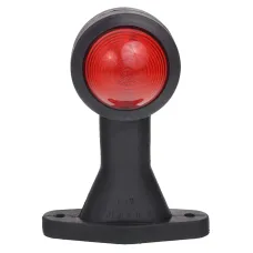 KLOSZ-MOT JLO-4.B — LAMPA OBRYSOWA BIAŁO-CZERWONA NA WYSIĘGNIKU PROSTYM, L/P, DŁUGA , 12/24V