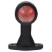 LAMPA OBRYSOWA BIAŁO-CZERWONA NA WYSIĘGNIKU PROSTYM, L/P, DŁUGA , 12/24V
