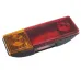LAMPA TYLNA ZESP. 2-SEGM. LEWA 12/24V - BEZ PRZEWODU, C-360 TYŁ, D-47