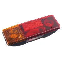 LAMPA TYLNA ZESP. 2-SEGM. Z ODBLASKIEM, LEWA 12/24V - BEZ PRZEWODU, C-360 TYŁ, D-47