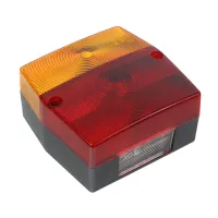 LAMPA TYLNA ZESP. 2-SEGM. L/P PRZYCZEPKA KWADRATOWA, BEZ PRZEWODU