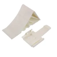KLIN POD KOŁA L=225MM PLASTIKOWY BIAŁY, OBCIĄŻENIE DO 1,6T + MOCOWANIE